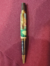 Load image into Gallery viewer, Inlaid Wood Golf Green, Pen Ballpoint Handmade
