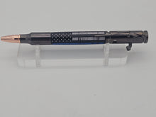 Load image into Gallery viewer, Thin Blue Line Police Bolt Action Rifle Pen Rustic Flag, Law Enforcement Police Sheriff