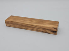 Load image into Gallery viewer, Figured Olivewood Pen Display Presentation Box for Thin to Medium pens
