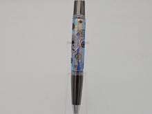 Load image into Gallery viewer, Mickey Watch Dial on Blue Irridescent Color Changing Background Mouse Disney