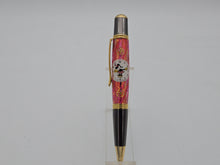 Load image into Gallery viewer, Minnie Mouse Watch Custom Handmade into a Ballpoint Pen, Watch Parts, Gears, Steampunk