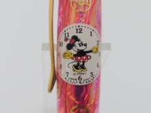 Load image into Gallery viewer, Minnie Mouse Watch Custom Handmade into a Ballpoint Pen, Watch Parts, Gears, Steampunk