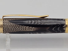 Load image into Gallery viewer, Wood Duck Bird Feather Ballpoint Pen Real Feathers