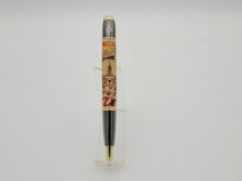 Load image into Gallery viewer, PEN INDEPENDENCE HALL with AUTHENTIC  WOOD from INDEPENDENCE HALL EMBEDDED FROM THE 1897 RESTORATION Declaration of Independence, U.S. Constitution