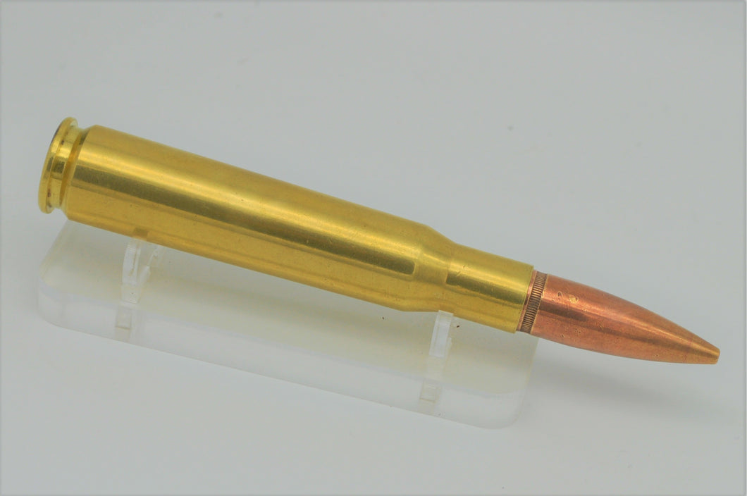 50 Cal BMG Pen Ballpoint Authentic Cartridge and Projectile