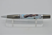 Load image into Gallery viewer, B-17E WWII WARBIRD PEN With Authentic Metal From The "DESERT RAT" B17 FLYING FORTRESS Embedded into the Pen, Historic