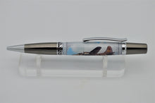 Load image into Gallery viewer, B-17E WWII WARBIRD PEN With Authentic Metal From The &quot;DESERT RAT&quot; B17 FLYING FORTRESS Embedded into the Pen, Historic
