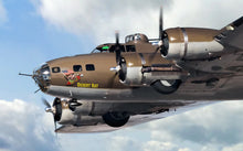 Load image into Gallery viewer, B-17E WWII WARBIRD PEN With Authentic Metal From The "DESERT RAT" B17 FLYING FORTRESS Embedded into the Pen, Historic