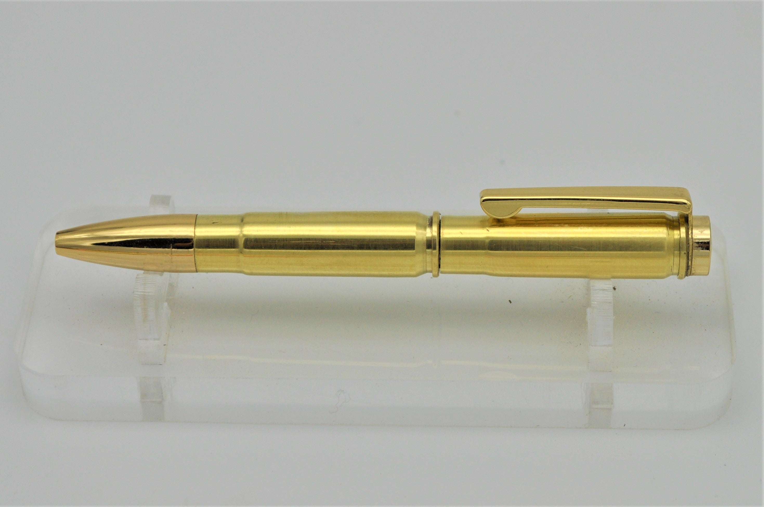 Mini 30 Caliber Bolt-Action Pen, Bullet Pen, Handmade Pen