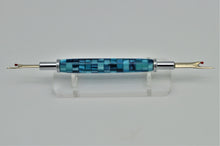 Load image into Gallery viewer, Seam Stitch Ripper Remover Double Sizes Aqua Handmade Handle