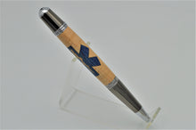 Load image into Gallery viewer, EMS, Paramedic, EMT, Medical Star Of Life Wood Inlay Pen