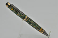 Load image into Gallery viewer, Green Computer Printed Circuit Board PCB Pen Gold and Gun Metal Premium Components