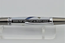 Load image into Gallery viewer, F6F-3 HELLCAT WWII WARBIRD F6F Relic Memorabilia Pen - Actual F6F Material Embedded, Certified LIMITED RARE F6F
