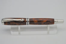 Load image into Gallery viewer, Rollerball or Fountain Ink Pen Exhibition Grade Thuya Burl Wood, Handmade, Custom Premium Components
