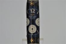 Load image into Gallery viewer, Watch Parts Pen Handcrafted Custom made with Dark Blue Dial Retired Breitling Watch, Fountain or Rollerball