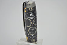 Load image into Gallery viewer, Watch Parts Pen Handcrafted Custom made with Retired Black Dial Longines Watch, Rollerball
