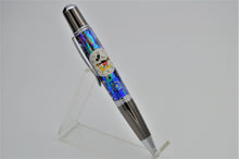 Load image into Gallery viewer, Mickey Mouse Watch Custom Handmade into a Ballpoint Pen, Watch Parts, Gears, Steampunk