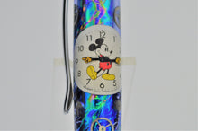 Load image into Gallery viewer, Mickey Mouse Watch Custom Handmade into a Ballpoint Pen, Watch Parts, Gears, Steampunk