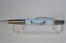 Load image into Gallery viewer, P-38 LIGHTNING P 38 WWII WARBIRD Relic Memorabilia Pen - Actual P38 Lightning Material Embedded, Certified LIMITED RARE