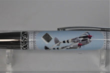 Load image into Gallery viewer, P-38 LIGHTNING P 38 WWII WARBIRD Relic Memorabilia Pen - Actual P38 Lightning Material Embedded, Certified LIMITED RARE