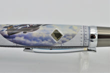 Load image into Gallery viewer, P-51B MUSTANG Ballpoint Pen, Handmade, Lt. William Lacey, With Authentic Aircraft Fragment From This WWII Aircraft