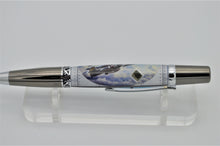 Load image into Gallery viewer, P-51B MUSTANG Ballpoint Pen, Handmade, Lt. William Lacey, With Authentic Aircraft Fragment From This WWII Aircraft