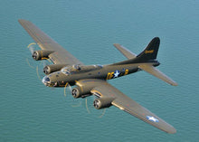 Load image into Gallery viewer, B-17F "Flying Fortress" "Memphis Belle" WWII WARBIRD With Authentic Metal Embedded into this Ballpoint Pen Handmade