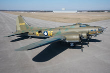 Load image into Gallery viewer, B-17F "Flying Fortress" "Memphis Belle" WWII WARBIRD With Authentic Metal Embedded into this Ballpoint Pen Handmade