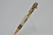 Load image into Gallery viewer, Bolt Action Rifle Operated Deer Head Antler Hunter Ballpoint Pen