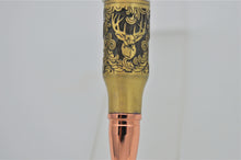 Load image into Gallery viewer, Bolt Action Rifle Operated Deer Head Antler Hunter Ballpoint Pen