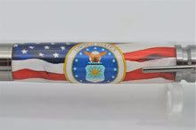 Load image into Gallery viewer, AIR FORCE Military Bolt Action Rifle Patriotic Flag Handmade Free Shipping
