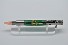 Load image into Gallery viewer, DELTA FORCE Bolt Action Inlaid Wood Handmade Pen Ballpoint ACE