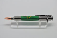 Load image into Gallery viewer, DELTA FORCE Bolt Action Inlaid Wood Handmade Pen Ballpoint ACE

