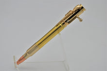 Load image into Gallery viewer, Bolt Action Pen Real 30-06 Rifle Cartridge Casing Brass, Free Shipping
