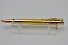 Load image into Gallery viewer, Bolt Action Operated Real 30-06 Rifle Brass Cartridge Casing Bullet Ballpoint Pen
