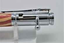 Load image into Gallery viewer, Pen Bolt Action Wood Hand Inlaid US American 50 Star Patriotic Ballpoint Rifle Scope