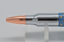 Load image into Gallery viewer, Pen Bolt Action Wood Hand Inlaid US American 50 Star Patriotic Ballpoint Rifle Scope