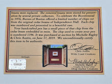 Load image into Gallery viewer, PEN INDEPENDENCE HALL with AUTHENTIC  WOOD from INDEPENDENCE HALL EMBEDDED FROM THE 1897 RESTORATION Declaration of Independence, U.S. Constitution