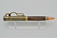 Load image into Gallery viewer, Lever Action Pen Winchester Model 1894 Rifle Pen Rosewood Wood Antique Brass Ballpoint

