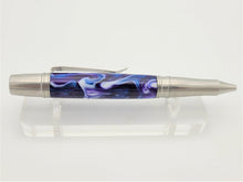 Load image into Gallery viewer, STAINLESS STEEL BALLPOINT PEN, DIAMOND CAST GEM QUALITY DIAMONDS, U.S.A. Made Metal Components, Ballpoint