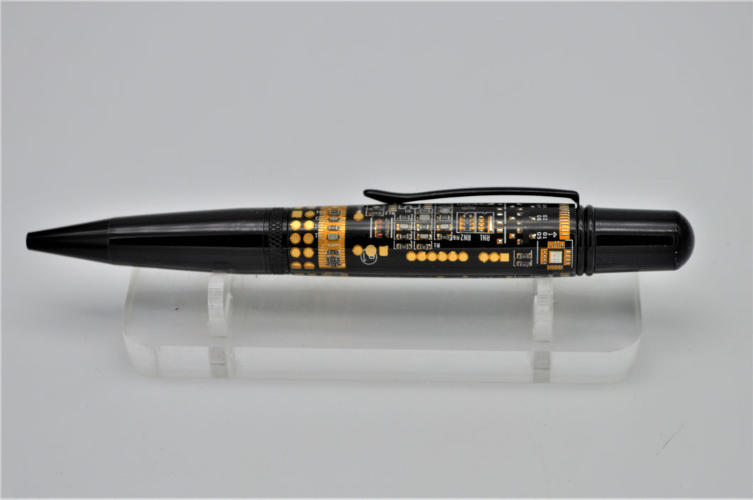 Black Computer Printed Circuit Board PCB Pen Black Premium Components