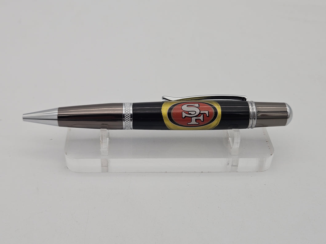 49er San Francisco NFL Football Beer Bottle Cap Licensed Item Ballpoint Handmade Pen