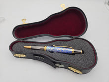 Load image into Gallery viewer, Guitar Box Pen Presentation Display Custom Tommy Gun, Guitar, Violin
