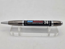 Load image into Gallery viewer, DONALD TRUMP PRESIDENT CAMPAIGN Custom Pen, 2024 TAKE AMERICA BACK 2024! Handmade Ballpoint
