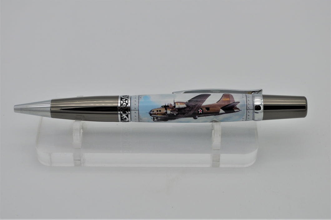 B-17E WWII WARBIRD PEN With Authentic Metal From The 