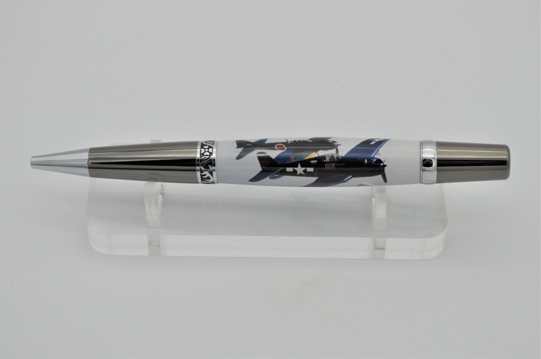 F6F HELLCAT and ZERO JAPANESE A6M5 WWII WARBIRD Relic Memorabilia