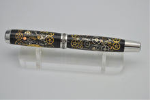 Load image into Gallery viewer, Highly Detailed Premium Mickey Watch Parts Pen Handcrafted Custom made with Retired Gold Watch Dial, Rollerball
