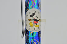 Load image into Gallery viewer, Mickey Mouse Watch Custom Handmade into a Ballpoint Pen, Watch Parts, Gears, Steampunk
