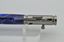 Load image into Gallery viewer, Blue Pen Bolt Action Rifle Handmade Free Shipping
