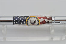 Load image into Gallery viewer, NAVY Military Bolt Action Rifle Patriotic Flag Handmade Free Shipping
